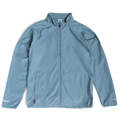 Water-Resistant Running Jacket with 2 zip pockets